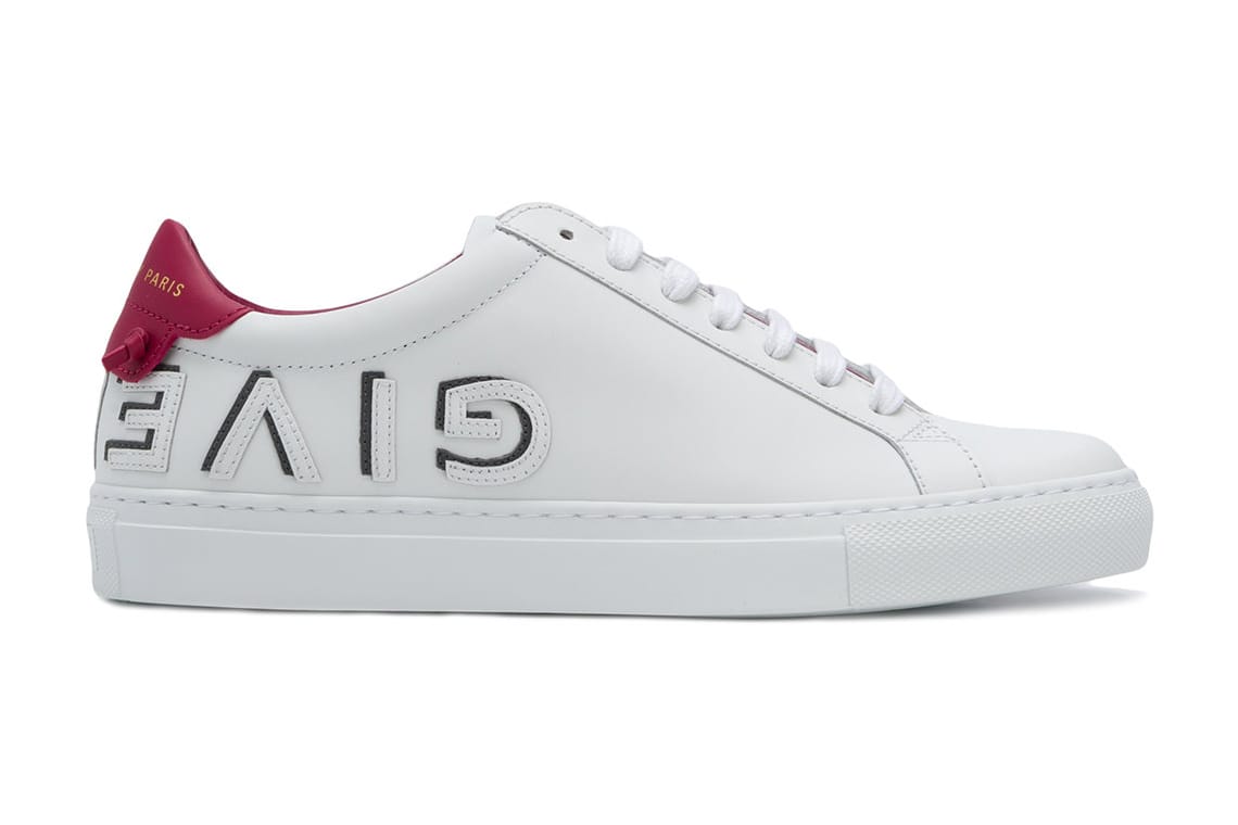 Givenchy 4G Mixed Leather Low-Top Sneakers | Neiman Marcus